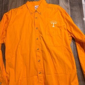 Men’s XL Cadre Orange Button-Down  Tennessee Volunteers Football shirt